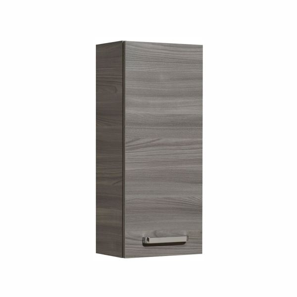 Upper bathroom cabinet 912, 30x20xH70cm, dark grey