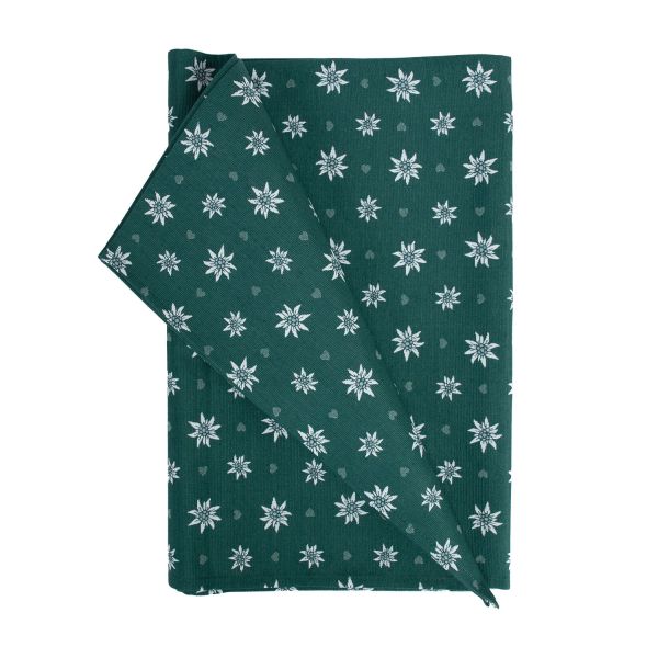 Table mat HOLLY 43x116cm, green Edelweiss