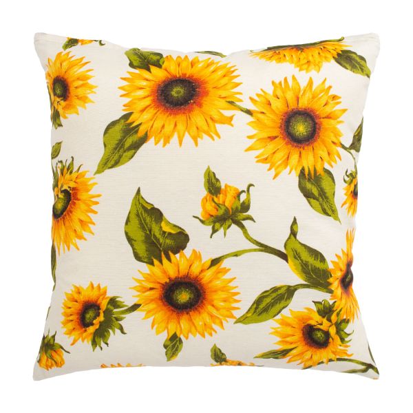 Spilvens LONETA NEW 50x50cm, saulespuķeed