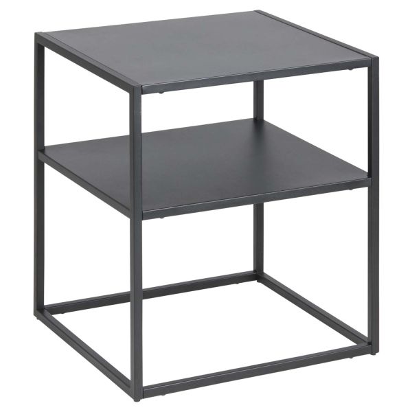 Bedside table NEWTON 45x40xH50,5cm, black