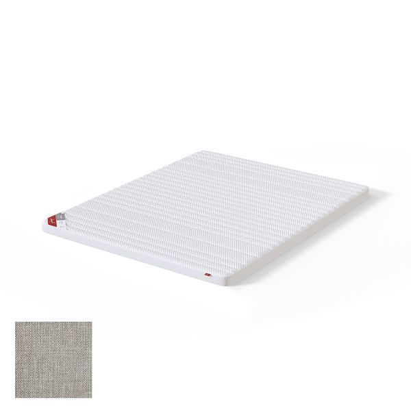 Virsmatracis TOP LATEX LUX MANGO 160x200cm, bēšs