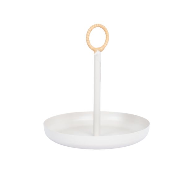 Plate DEIA D24,5xH26,5cm, warm grey