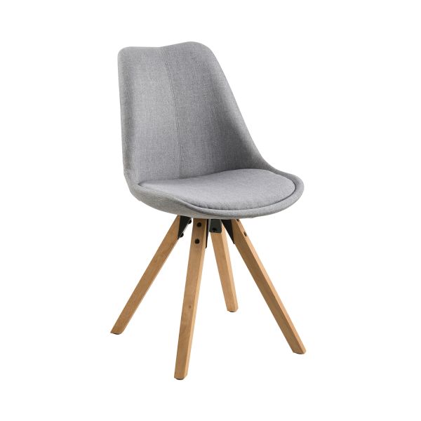 Chair DIMA light grey/oak