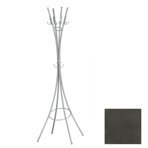 Coat rack LIIVAKELL 50x50xH183cm, dark