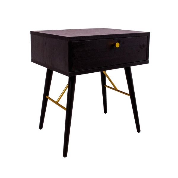 Nightstand LUXEMBOURG 45x35xH50cm, black