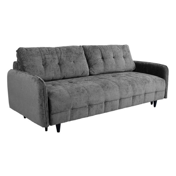 Sofa bed SARITA 3-seater, grey