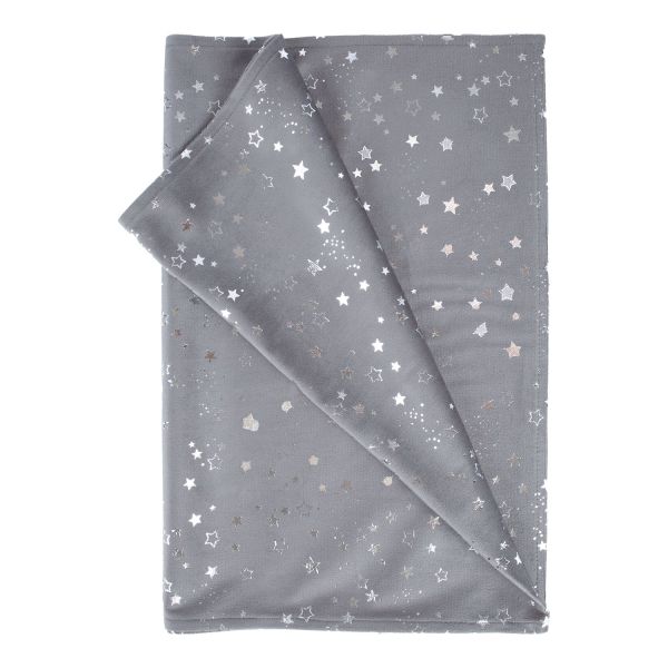 Table mat GLORY 2, 45x116cm, stars ongrey