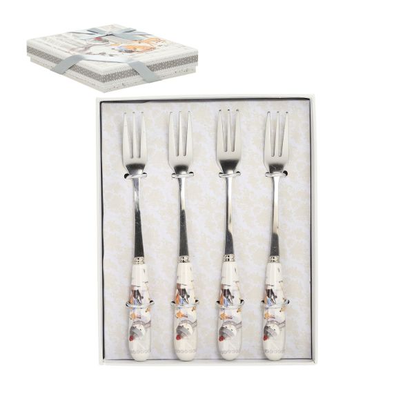 Forks MIA SNOW 15cm 4pcs in a gift box