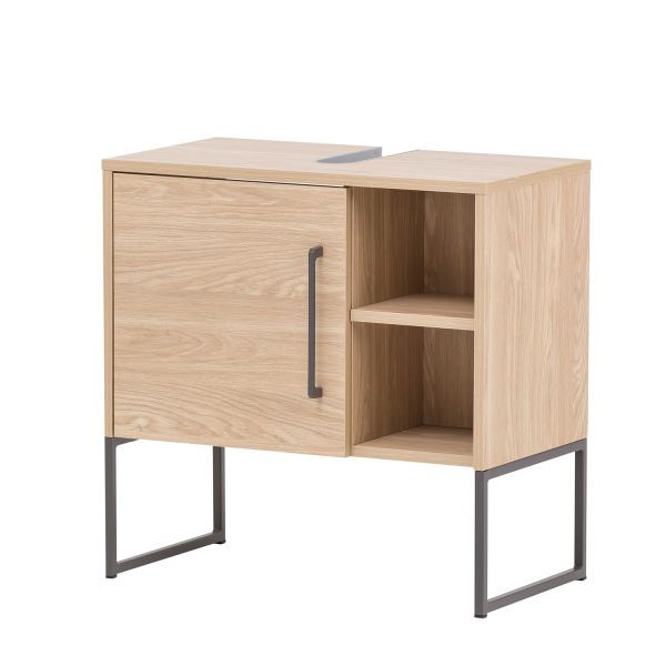 Izlietnes skapītis LIMONE 60x33xH60cm, gaišs ozols