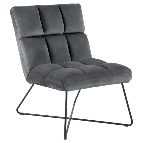 Resting chair ALBA dark grey