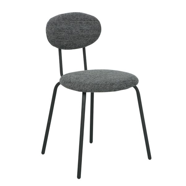 Chair KIRA dark grey