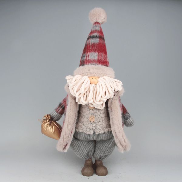 Ziemassvētku vecītis FAB NOEL H56cm