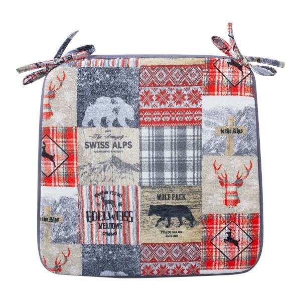 Spilvens krēslam WINTER 39x39km, ziema un dzīvnieki