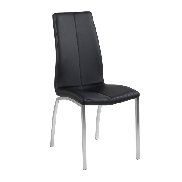 Chair ASAMA black/chrome