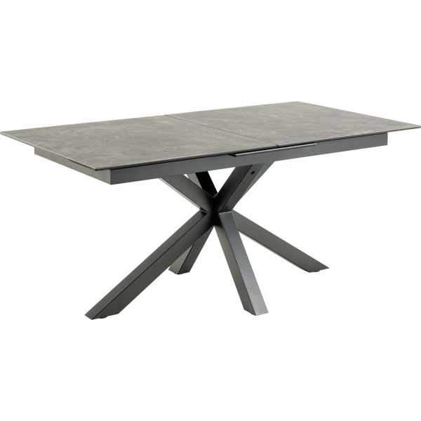 Dining table HEAVEN 168/210x90xH76cm, black