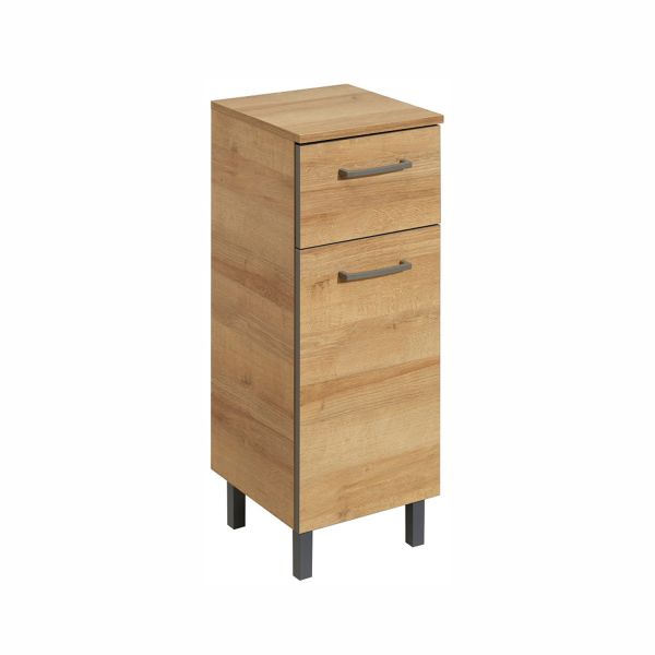 Lower bathroom cabinet 919, 30x33xH81cm, oak
