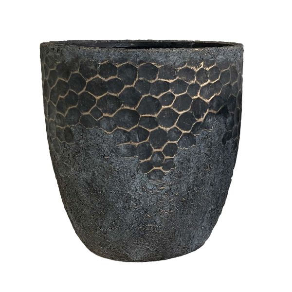 Plant holder SUNNY COVE D44xH50cm dark grey