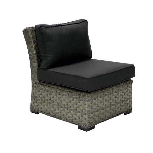 Modular sofa GENEVA armless section, grey