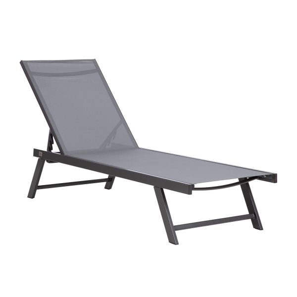 Deck chair ARIO dark grey