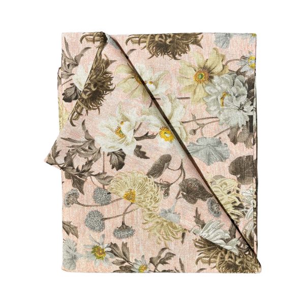 Table mat LONETA NEW 136x220cm, pink chrysanthemum