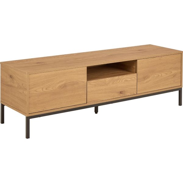 TV unit SEAFORD 140x40xH45cm, natural