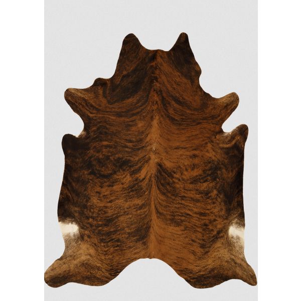 Govs ādas paklājs EXOTIC maxi 3-4m2, 200x210 cm, brūns