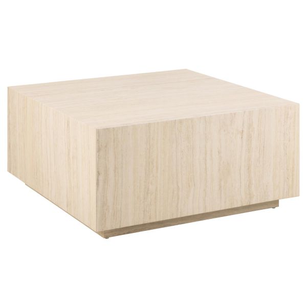 Coffee table DICE 90x90xH42cm, beige