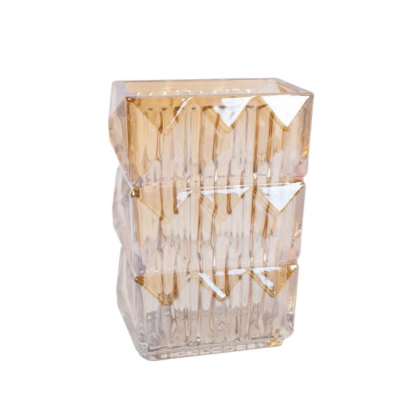 Vāze AVRIL 13x8xH19cm, zeltains