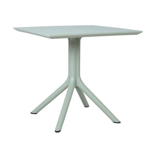 Laud MANGO 80x80xH75cm, greenish gray plastic