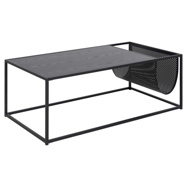 Coffee table SEAFORD 110x60xH40cm, black