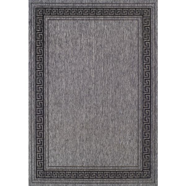 Kājslauķis DAWN FOAM DOOR-7 50x80cm, melna/pelēks