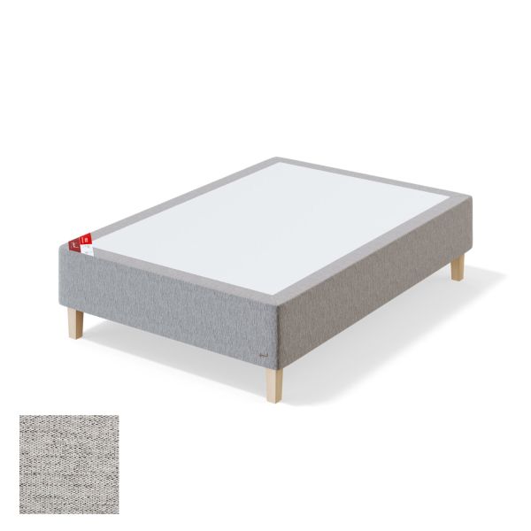 Couch RED POCKET VERANO 120x200cm, firm, light grey