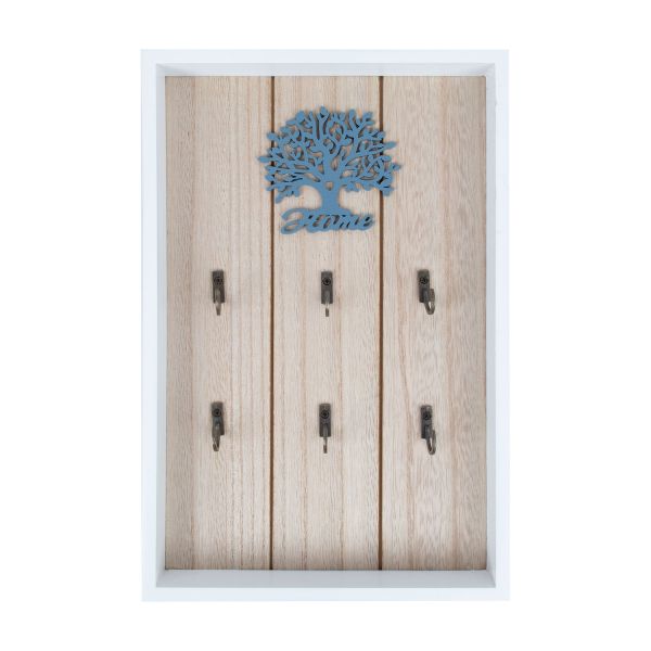 Key cabinet HAZEL 20xH30cm, blue tree