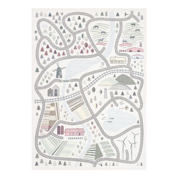 Carpet ÜLEJÕE 140x200cm, white