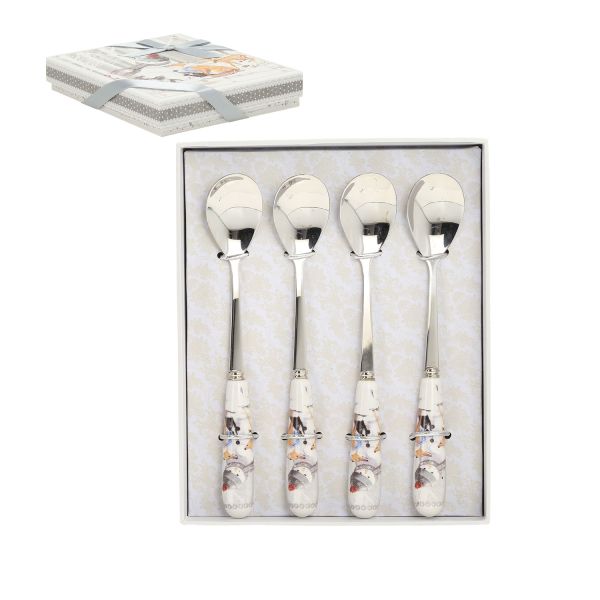 Spoons MIA SNOW 15cm 4pcs in a gift box