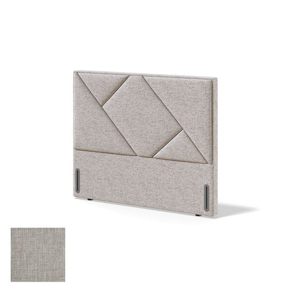 Galvgaļi RED/BLACK GEOMETRY MANGO 180cm, bēšs