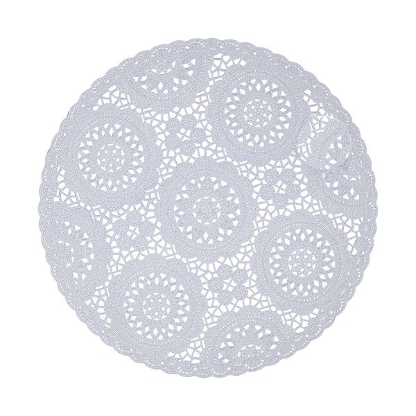 Galda sedziņa AIO D38cm baltas mežģīnes