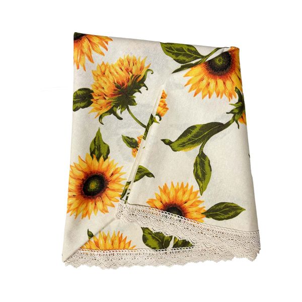 Table mat LONETA NEW D170cm, sunflowers