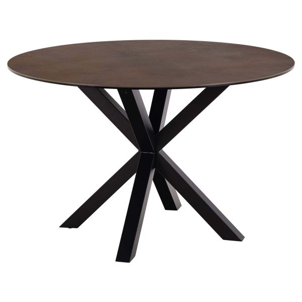 Dining table HEAVEN D119xH75,5cm, brown