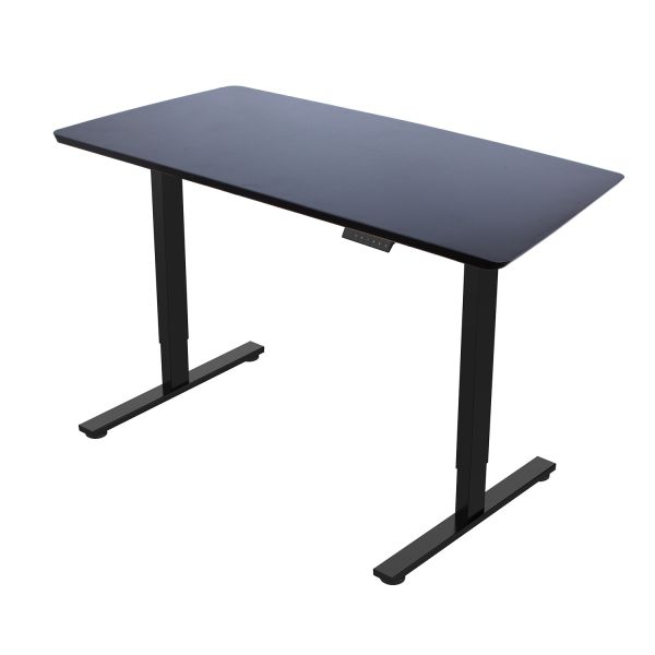 Desk ERGO FIT with 1 motor 120x60xH71,5-116cm, black