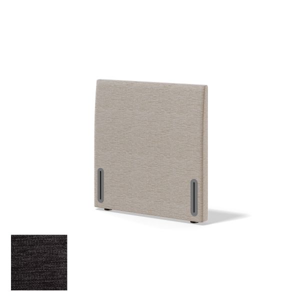 Galvgaļi RED/BLACK DIONE AVOLA 80cm, tumši pelēks