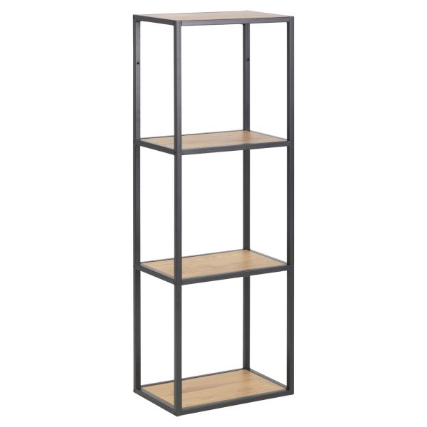 Настенная полка SEAFORD 24x37xH108см, дуб