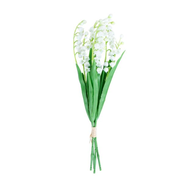 Mākslīgais zieds FLOWERLY H37cm balti ziedi
