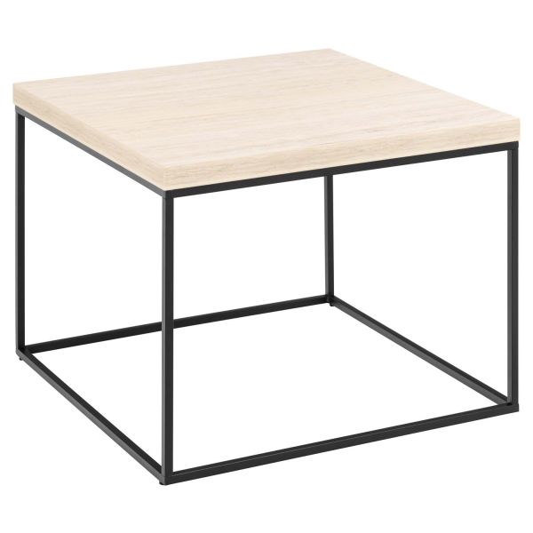 Kafijas galdiņš BAROSSA 60x60xH45cm, bēšs