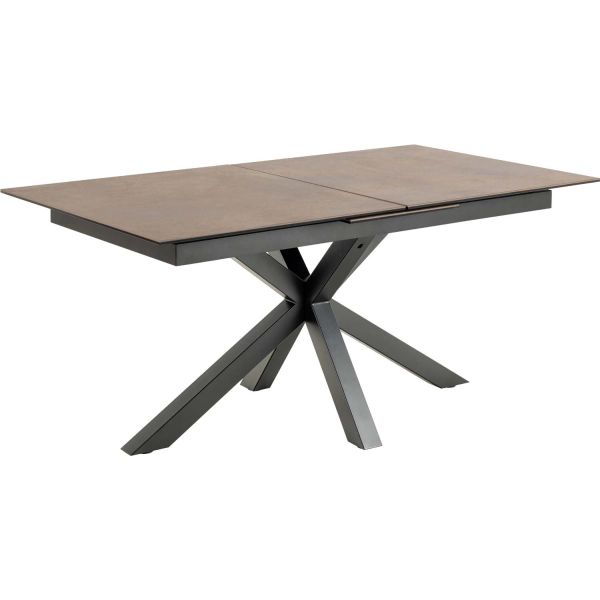 Dining table HEAVEN 168/210x90xH76cm, brown