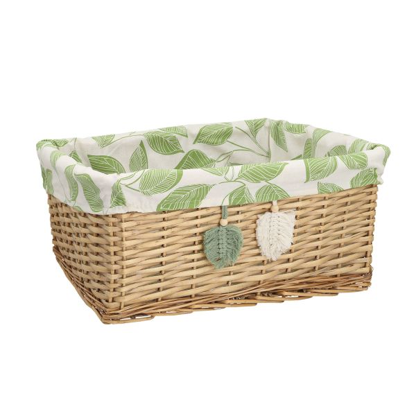 Basket WILLI MIRO 48x38xH22cm