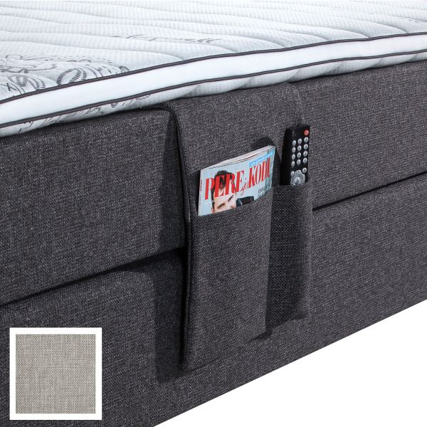 Kabata kontinetālai gultai RED/BLACK MANGO, bēšs