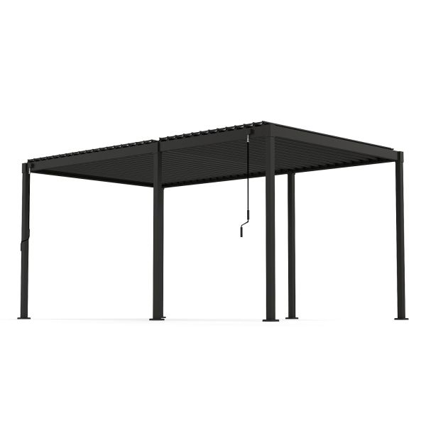 Gazebo MIRADOR-80 3x5m, dark grey