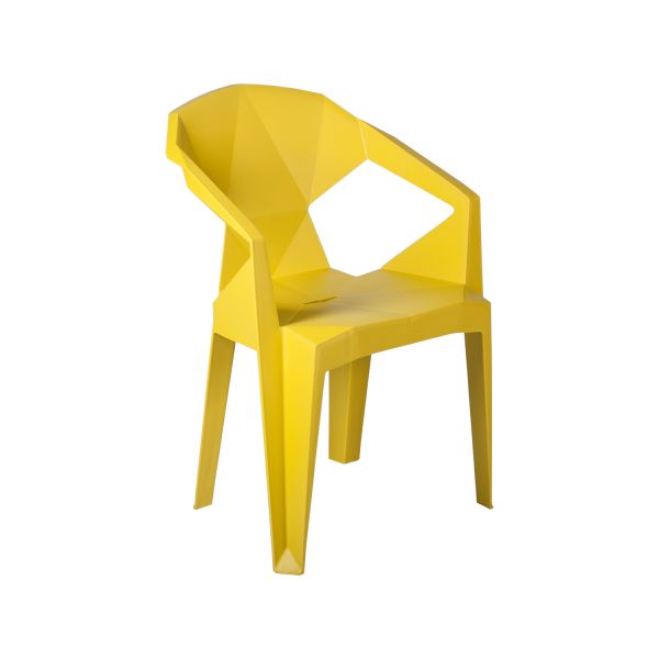 Chair MUZE mustard yellow