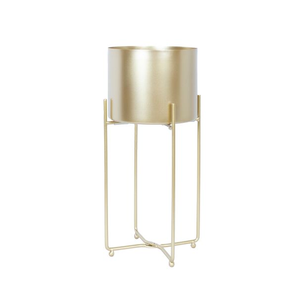 Puķu statīvs DEIA GOLD M 21,5x20,5xH47cm, zeltīts